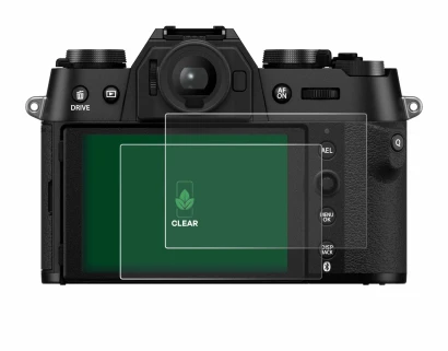 Immagine del dispositivo Fujifilm X-T50 con un'ampia varietà di protezioni per lo schermo.