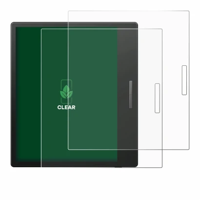 Immagine del dispositivo Boox Go Color 7 con un'ampia varietà di protezioni per lo schermo.