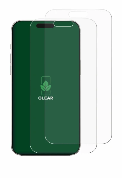 Immagine del dispositivo Apple iPhone 16 Pro Max con un'ampia varietà di protezioni per lo schermo.