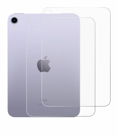 Immagine del dispositivo Apple iPad Mini 7 WiFi 2024 (Posteriore) con un'ampia varietà di protezioni per lo schermo.