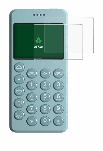 Immagine del dispositivo Punkt MP02 con un'ampia varietà di protezioni per lo schermo.