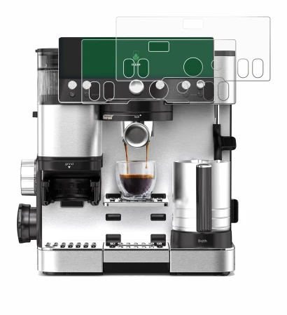 Immagine del dispositivo Ninja Luxe Cafe Essential con un'ampia varietà di protezioni per lo schermo.