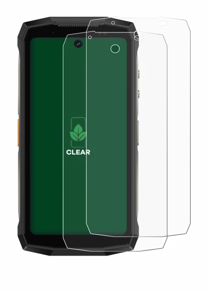 Immagine del dispositivo Ulefone Armor Mini 20 Pro con un'ampia varietà di protezioni per lo schermo.