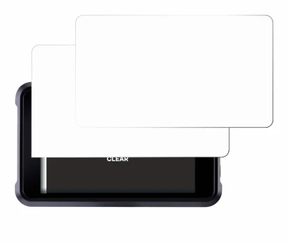 Immagine del dispositivo Atomos Shogun Classic con un'ampia varietà di protezioni per lo schermo.