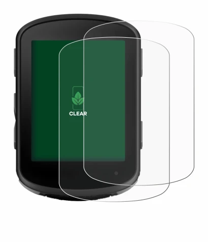 Immagine del dispositivo Garmin Edge 540 Solar con un'ampia varietà di protezioni per lo schermo.