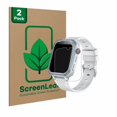 Parte frontale di una confezione del prodotto con il logo del marchio ScreenLeaf. Accanto è raffigurato il dispositivo DDIOYIU