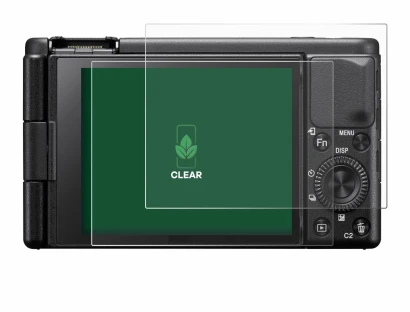 Immagine del dispositivo Sony ZV-1A con un'ampia varietà di protezioni per lo schermo.