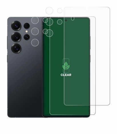 Immagine del dispositivo Samsung Galaxy S25 Ultra Enterprise Edition (Fronte+Fotocamera) con un'ampia varietà di protezioni pe
