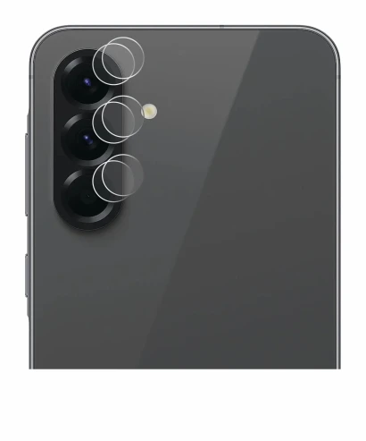 Immagine del dispositivo Samsung Galaxy A56 5G (SOLO Fotocamera) con un'ampia varietà di protezioni per lo schermo.