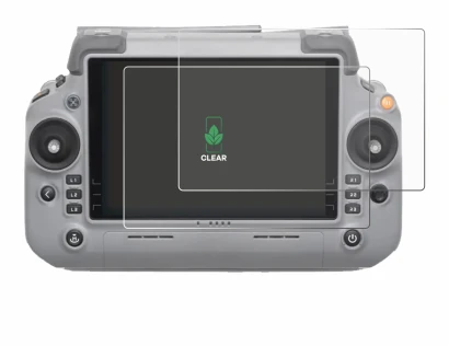Immagine del dispositivo DJI RC Plus 2 con un'ampia varietà di protezioni per lo schermo.