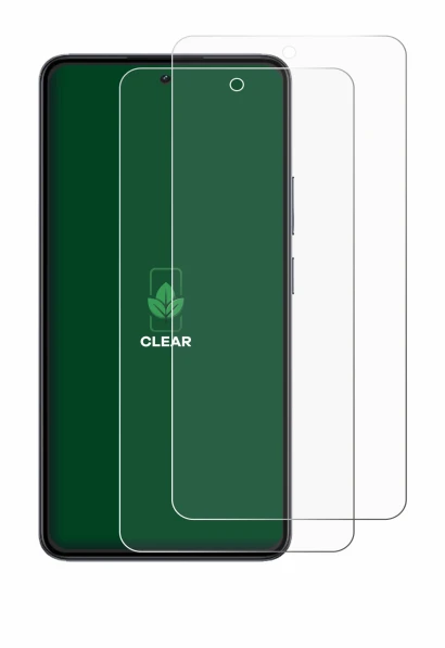 Immagine del dispositivo realme 14 con un'ampia varietà di protezioni per lo schermo.