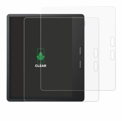 Immagine del dispositivo Boox Leaf 5 con un'ampia varietà di protezioni per lo schermo.