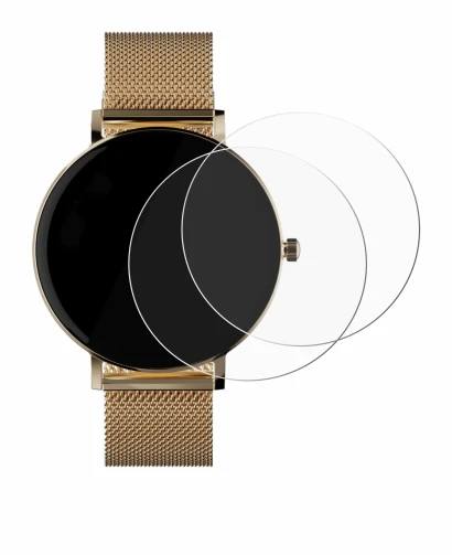 Immagine del dispositivo ZenWatch Venice Pro con un'ampia varietà di protezioni per lo schermo.