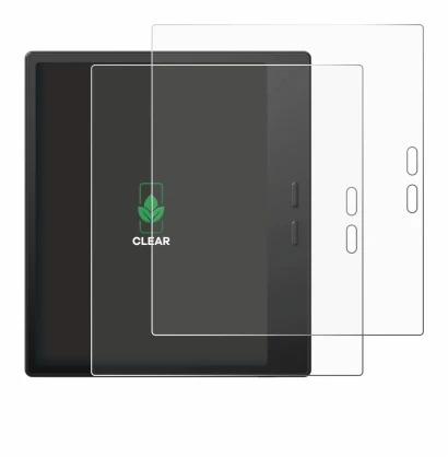 Immagine del dispositivo Boox Go 7 con un'ampia varietà di protezioni per lo schermo.