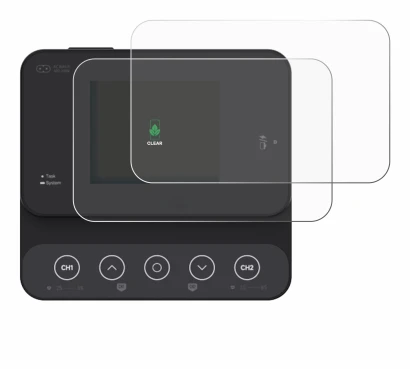 Immagine del dispositivo ISDT K2Zip con un'ampia varietà di protezioni per lo schermo.