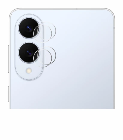 Immagine del dispositivo Samsung Galaxy S25 Edge (SOLO Fotocamera) con un'ampia varietà di protezioni per lo schermo.