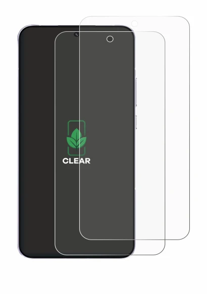 Immagine del dispositivo Oppo Reno 14 Pro con un'ampia varietà di protezioni per lo schermo.