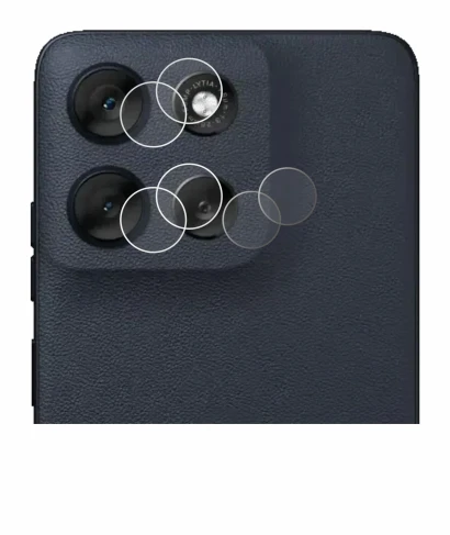 Immagine del dispositivo Motorola Moto G56 (SOLO Fotocamera) con un'ampia varietà di protezioni per lo schermo.