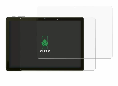 Immagine del dispositivo VALE Tablet V10A con un'ampia varietà di protezioni per lo schermo.