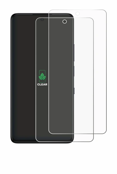 Immagine del dispositivo TCL 50 Pro NXTPaper 5G con un'ampia varietà di protezioni per lo schermo.