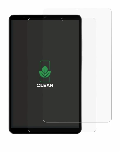 Immagine del dispositivo Honor Pad X7 con un'ampia varietà di protezioni per lo schermo.