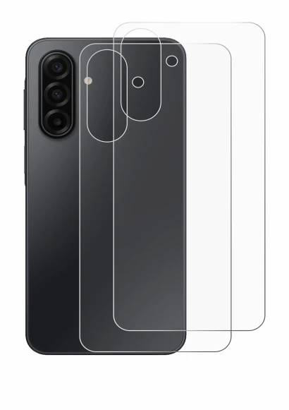 Immagine del dispositivo Samsung Galaxy A17 5G (Posteriore) con un'ampia varietà di protezioni per lo schermo.