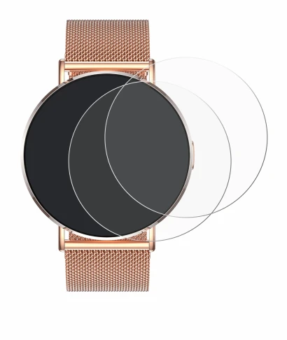 Immagine del dispositivo Levowatch Eve 1.3" con un'ampia varietà di protezioni per lo schermo.