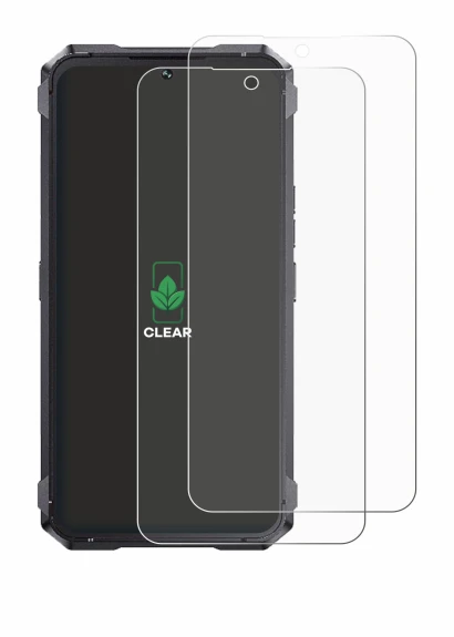 Immagine del dispositivo Cubot King Kong 11 con un'ampia varietà di protezioni per lo schermo.