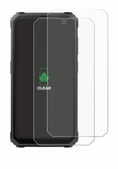 Immagine del dispositivo Blackview BV4800 SE con un'ampia varietà di protezioni per lo schermo.
