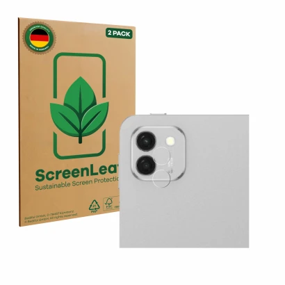 Parte frontale di una confezione del prodotto con il logo del marchio ScreenLeaf. Accanto è raffigurato il dispositivo Honor M