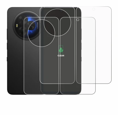 Immagine del dispositivo TCL NXTPAPER 60 Ultra (Fronte+Retro) con un'ampia varietà di protezioni per lo schermo.