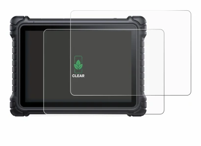 Immagine del dispositivo iCarsoft CR Eagle con un'ampia varietà di protezioni per lo schermo.