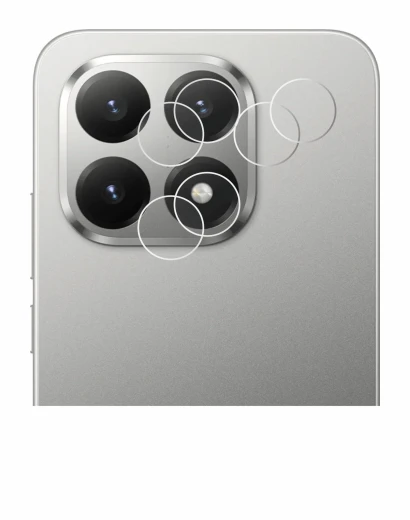 Immagine del dispositivo Xiaomi 15T (SOLO Fotocamera) con un'ampia varietà di protezioni per lo schermo.