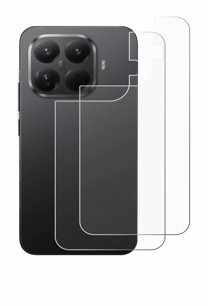 Immagine del dispositivo Xiaomi 15T Pro (Posteriore) con un'ampia varietà di protezioni per lo schermo.