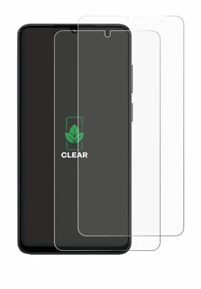 Immagine del dispositivo Honor X5c con un'ampia varietà di protezioni per lo schermo.