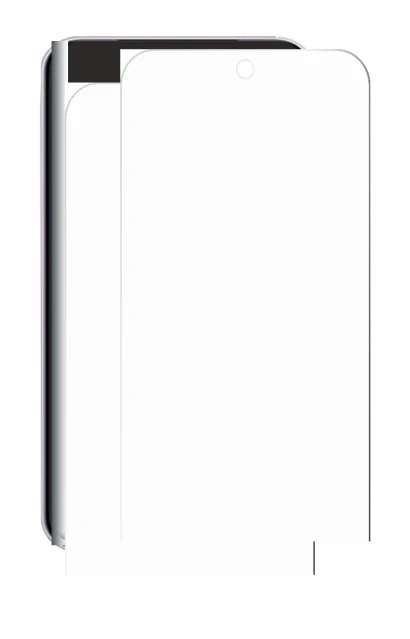 Immagine del dispositivo Vivo X300 Pro con un'ampia varietà di protezioni per lo schermo.