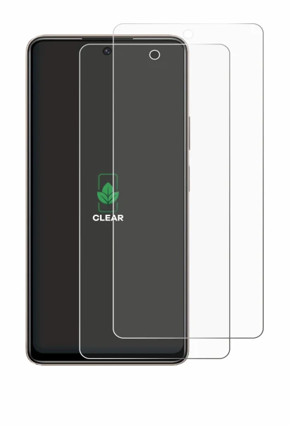 Immagine del dispositivo Tecno Pova 7 con un'ampia varietà di protezioni per lo schermo.