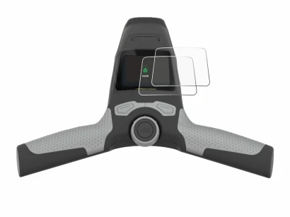 Immagine del dispositivo PowaKaddy FW5s con un'ampia varietà di protezioni per lo schermo.