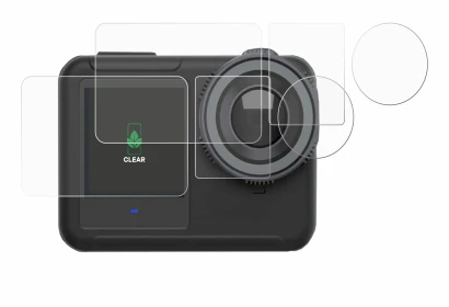 Immagine del dispositivo SVBONY SVGO3 4K con un'ampia varietà di protezioni per lo schermo.