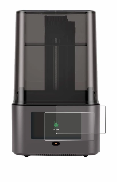 Immagine del dispositivo Anycubic Photon Mono 4 Ultra con un'ampia varietà di protezioni per lo schermo.
