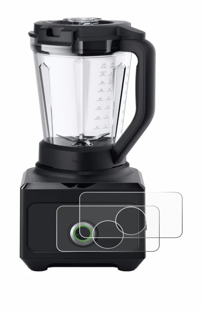 Immagine del dispositivo Braun PowerBlend 9 con un'ampia varietà di protezioni per lo schermo.