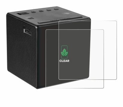 Immagine del dispositivo Sony ICF-C1 con un'ampia varietà di protezioni per lo schermo.