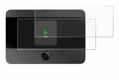 Immagine del dispositivo TP-Link M7350 con un'ampia varietà di protezioni per lo schermo.