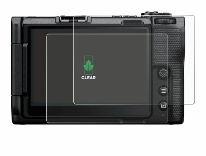 Immagine del dispositivo Nikon ZR 2025 con un'ampia varietà di protezioni per lo schermo.