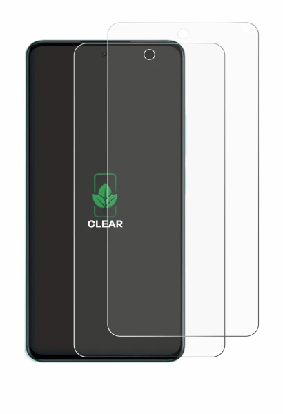 Immagine del dispositivo Oppo A5 con un'ampia varietà di protezioni per lo schermo.