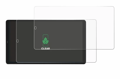 Immagine del dispositivo Shelly Wall Display X2i con un'ampia varietà di protezioni per lo schermo.