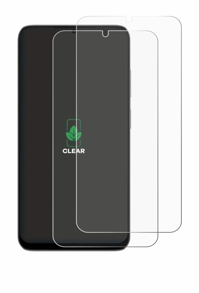 Immagine del dispositivo Doogee Note 56X con un'ampia varietà di protezioni per lo schermo.