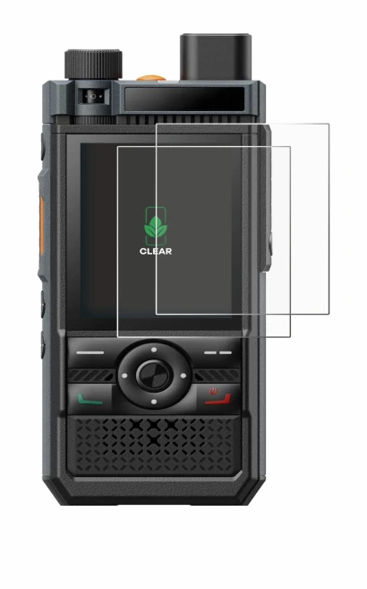 Immagine del dispositivo Hytera P50 con un'ampia varietà di protezioni per lo schermo.