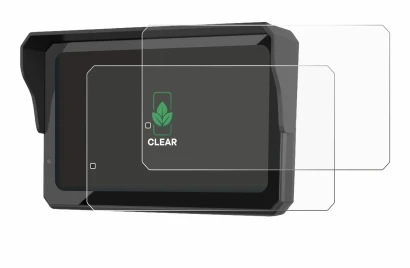 Immagine del dispositivo Carpuride W602S Pro con un'ampia varietà di protezioni per lo schermo.