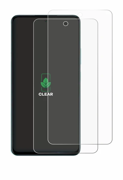 Immagine del dispositivo Oppo A5 4G con un'ampia varietà di protezioni per lo schermo.
